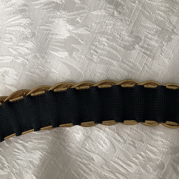 Gold elastic coin belt - Picture 6 of 6